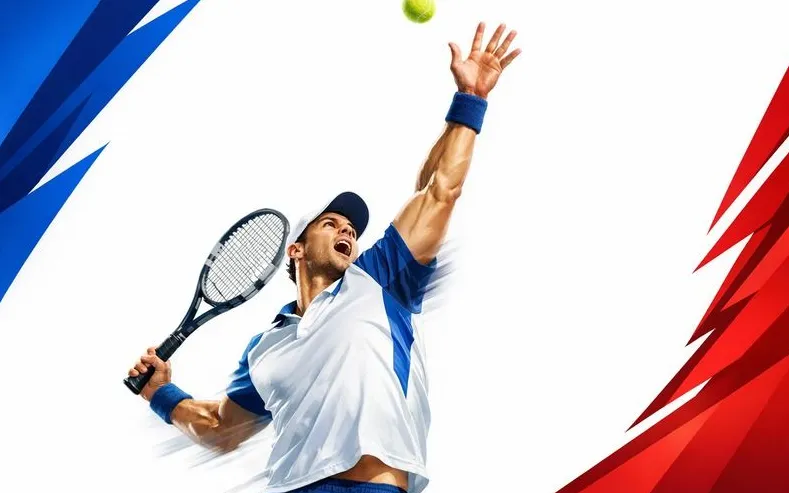 RobyBet Casino - sport e casinò su sfondo bianco geometrico